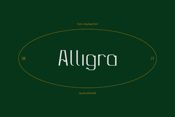 Alligra: The Modern Geometric Display Font for Crafters