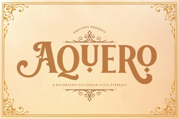 Aquero: The Ultimate Vintage Blackletter for Modern Design