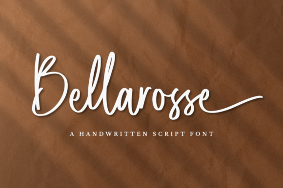 Bellarosse: A Delicate Script Handwritten Font for Editorial Design