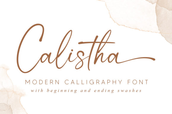 Calistha: The Thin Script Handwritten Font for Elegant Branding