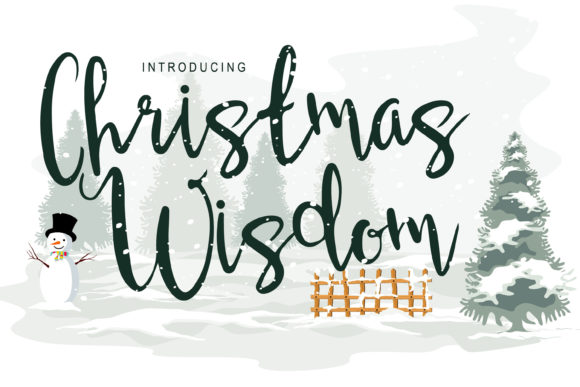 Christmas Wisdom: The Elegant Script Font for Modern Web Design