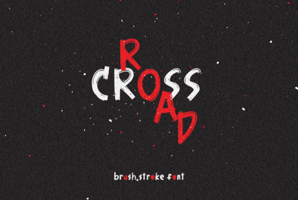 Crossroad: A Bold Display Font for Creative Makers