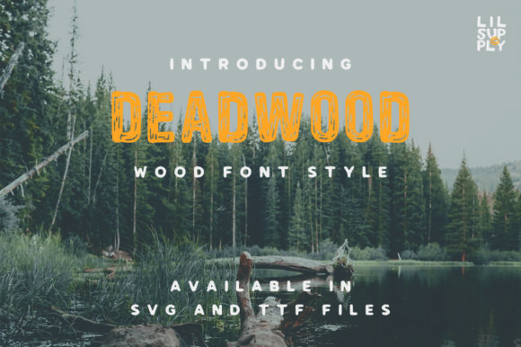 Deadwood: A Bold Display Font for Standout Branding