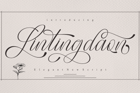Lintingdaon Script: The Premium Typeface for Scroll-Stopping Visuals