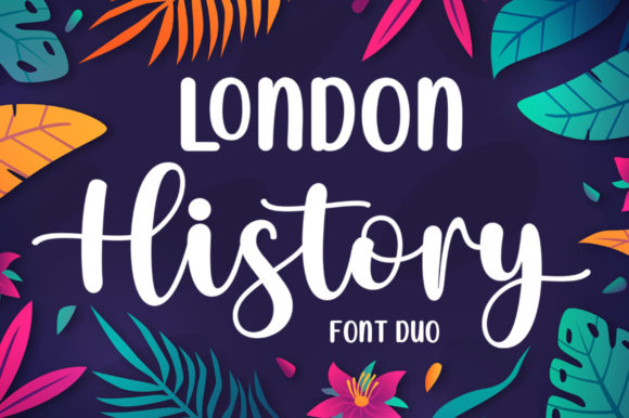 London History Duo: The Premium Script Font for Scroll-Stopping Visuals