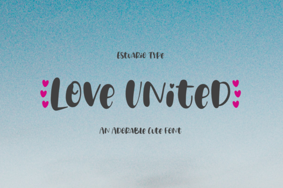 Love United: The Perfect Display Font for Engaging Web Design