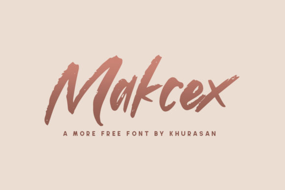 Makcex: The Modern Brushed Handwritten Font for Digital Branding