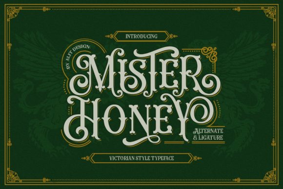 Mister Honey: The Victorian Blackletter Typeface for Digital Brands