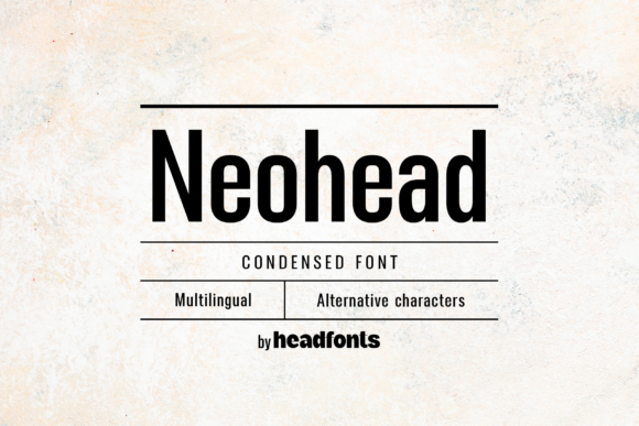 Neohead: The Modern Sans Serif Font for Polished Branding