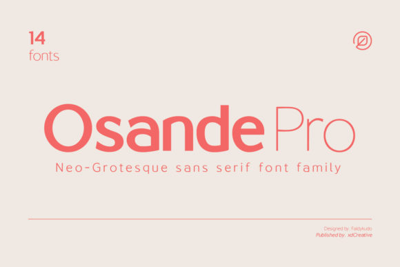 Osande: A Modern Sans Serif Typeface for Editorial Design