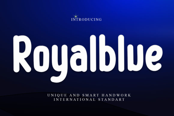 Royalblue: The Bold Handwritten Font for Memorable Branding