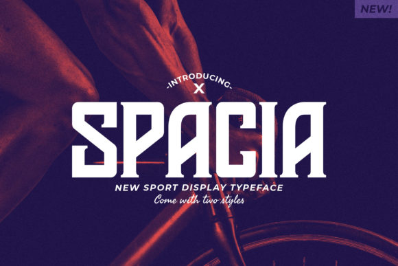Spacia: The Bold Display Font for Modern Branding
