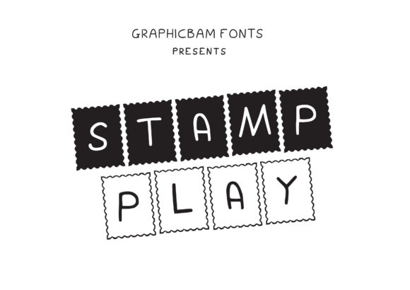 Stamp Play: A Unique Decorative Typeface for Creative Branding