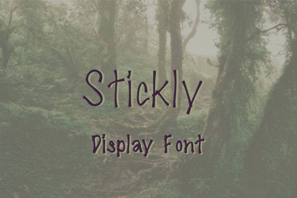 Stickly: The Simple Display Font for Cohesive Branding