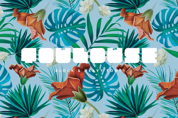 Toulouse: A Bold Display Typeface for Modern Web Design