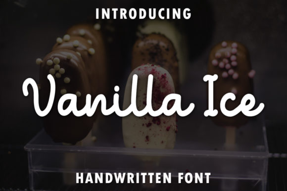 Vanilla Ice: A Sweet Handwritten Font for Editorial Design