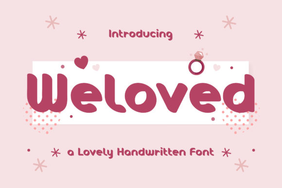 Weloved: The Perfect Display Font for Creative Product Labels
