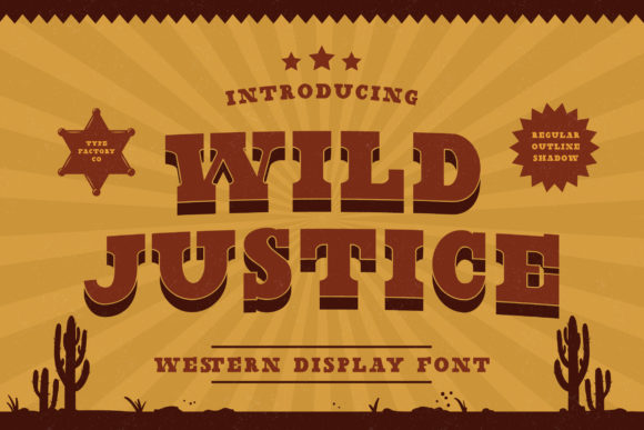 Wild Justice: The Western Display Font for Scroll-Stopping Campaigns